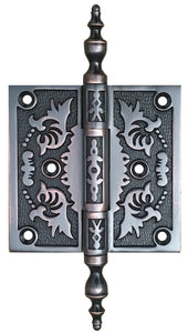 Solid Forged Brass Decorative Hinge