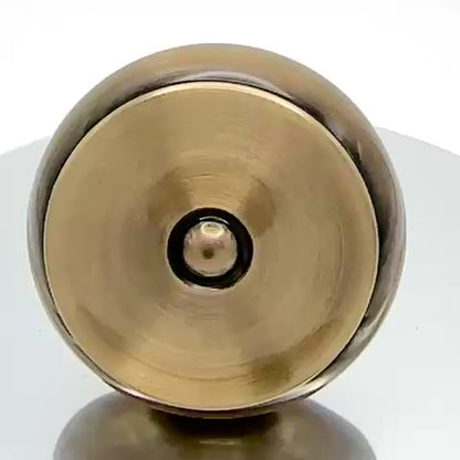 Egg and Dart Plate with Cambridge Knob - Single Dummy