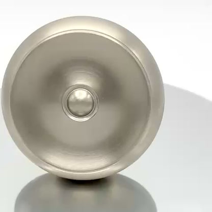 Egg and Dart Plate with Cambridge Knob - Double Dummy