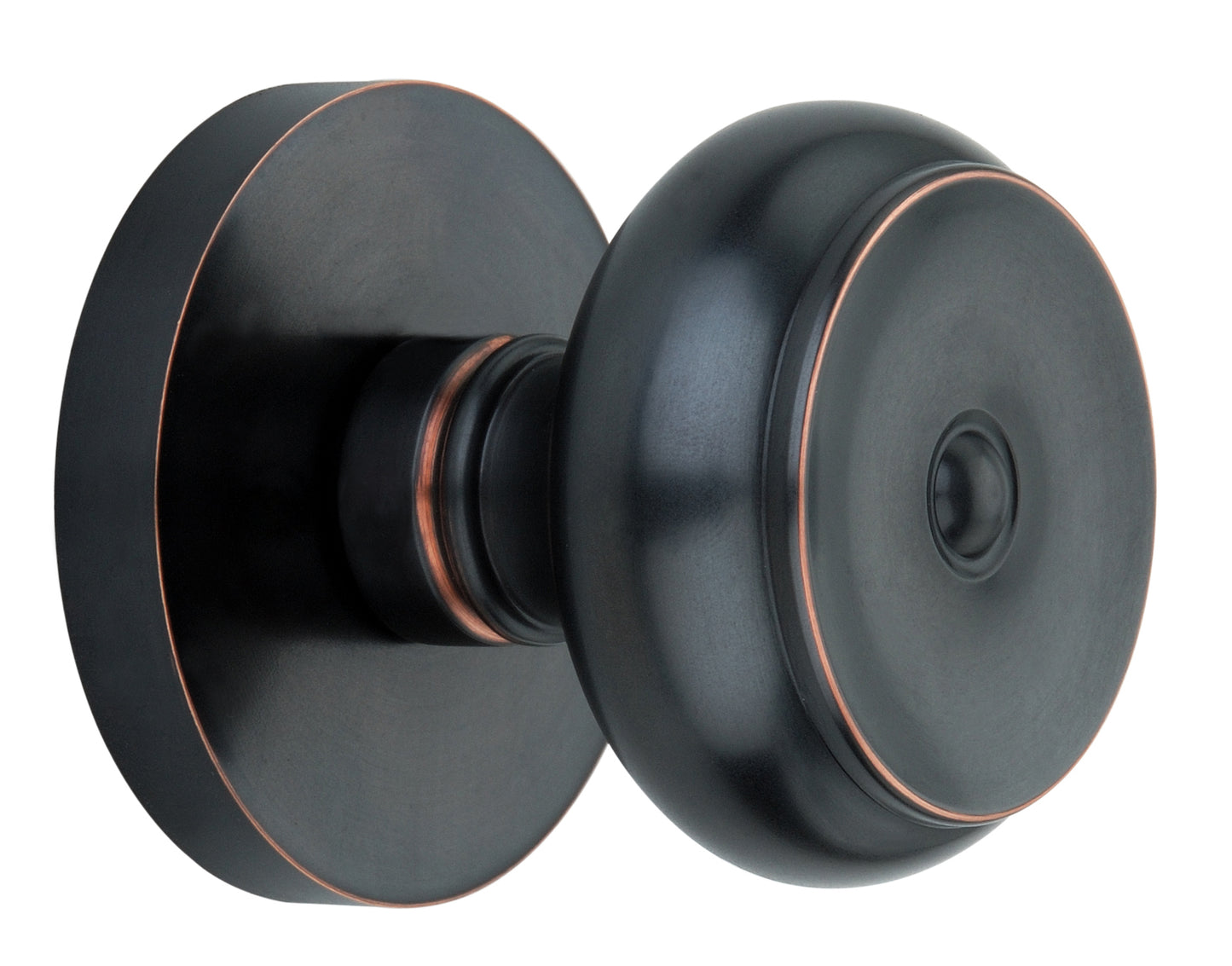 Round Rose with Cambridge Door Knobs - Privacy / Bedroom / Bathroom