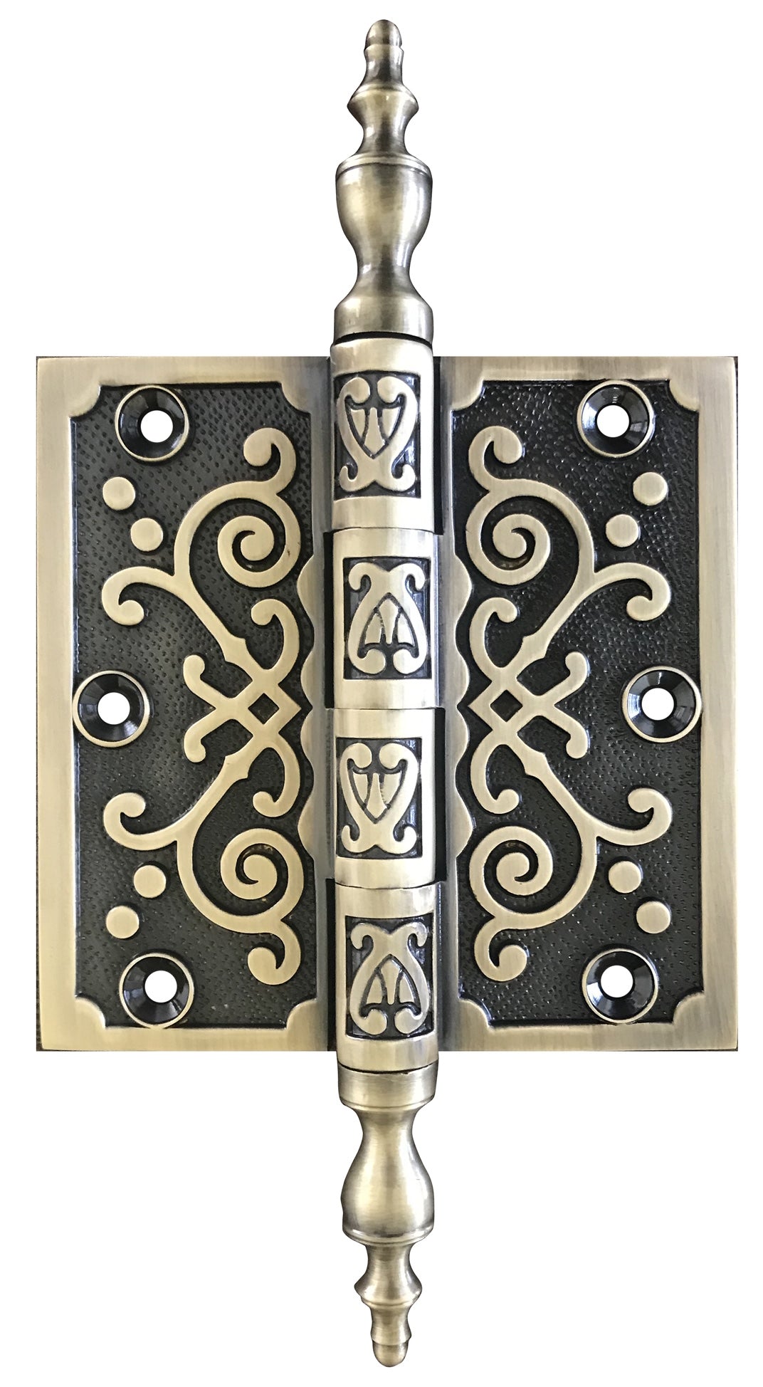 Solid Forged Brass Decorative Hinge